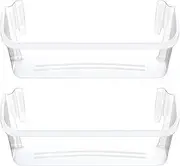 UPGRADED Lifetime Appliance Parts 2 x 240323002 Refrigerator Fridge Shelf Side Door Bin Shelf Compatible with Frigidaire Replacement Parts | Refrigerator Shelf Frigidaire Door Shelf Replacement