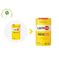 在飛比找蝦皮商城精選優惠-韓國 最新型LACTO-FIT 鍾根堂 黃色 全家款 益生菌