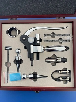 University Of Michigan Boxed Bar Tool Set. 10 Pieces. MI Transportation Team.