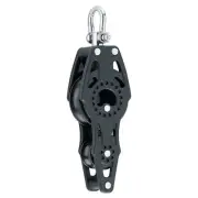 2656 Harken 40mm Carbo Air Fiddle Block w/Swivel & Becket