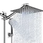 Shower Head Combo,10 Inch High Pressure Rain Shower Head with 11 Inch Adjustable