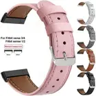 Replacement Band For Fitbit Versa 3 4/Sense 2 Watch Strap Band Leather Wristband