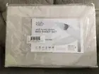 New Hotel Sheets Direct 100% Bamboo-derived Bed Sheet Set, Light Grey - Cal King