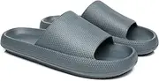 [Tarramarra] Unisex Pillow Slides Super Soft House Slippers Cloud Sliders Non-Slip Open Toe Soft Slippers
