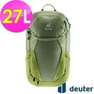 【deuter】FUTURA 27L透氣網架後背包(3400321綠/戶外露營/休閒健行/自助旅行/登山包)