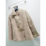 日本【EPANOUIR 】羊毛 裸色 軟尼 氣質 外套 （36）◾.台茂購買。