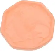 MAGICLULU Terracotta Fish Pattern Sugar Softener Reusable Sugar Disc for Food Storage Jars Nutrient Preserving Keeper