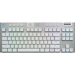 【Logitech 羅技】G913 TKL 無線 80%機械式電競鍵盤(極光白)