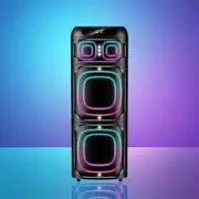 X Echo Ultimate Tower Speaker 160W with Wireless Microphone Black