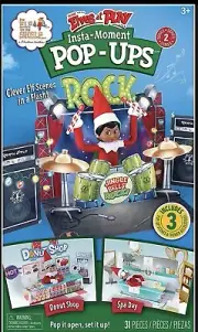The Elf On The Shelf Insta-Moment Pop-Ups Series 2 Donut Shop Spa Day Drum Set