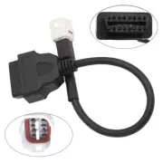 For Yamaha MT09 OBD2 OBDII R1 R6 Cable Diagnostic Adapter Connector 4Pins