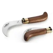 ANTONINI 9747/17LN OLD BEAR Small Pruning Knife Walnut - Stainless Steel
