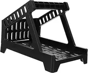 JEWEDECO Modern Low-Profile Barcode Machine Paper Rack External Label Roll Storage