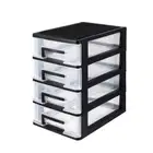 Drawer Storage Cabinet Office Plastic Drawers for Closet Desktop Organizer