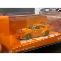 在飛比找蝦皮購物優惠-Tarmac RWB 鹿頭 橘 porsche 1/64