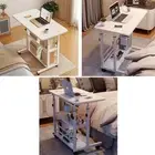 Foret Mobile Laptop Bedside Study Desk Stand Adjustable Storage Table 3 Types