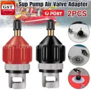 2pcx Air Valve Adapter Sup Pump Compressor Paddle Board Inflatable Boat Auto Car