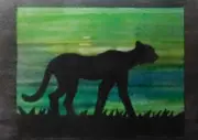 Quilting Sewing African Animal Quilt Pattern Kit incl Fabric Cheetah