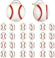 12 Pairs Sport Theme Gifts Sports Earring Softball volleyball Earrings Jewelry Bulk Gifts for Girls Teens Women Men Mom Player Fan Accessories Game Youth