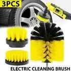 Drill Brush Attachment Set Grout Power Scrubber Cleaning Tub Cleaner Combo Tool
