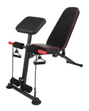 Fresh Fab Finds Adjustable Weight Bench With Preacher Curl Pad