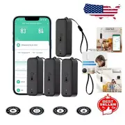 Premium WiFi Temperature Sensor 4-Pack: Real-time Humidity Tracking & Alerts