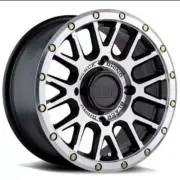15x7 Black Rhino La Paz UTV Semi Gloss Black W/ Machined Face Wheel 4x110 (51mm)