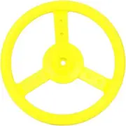 Steering Wheel, Rotatable Swingset Steering Wheel, for Playground Swing Set (Yellow)