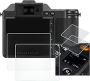 [Fire Rock] X2D Top+LCD Screen Protector for Hasselblad X2D x2d Camera, Ultra-Clear Anti-Scratch Bubble-Free Tempered Glass Cover for Hasselblad X2D x2d-2+2Packs