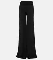 [Rick Owens] Rick Owens High-rise wide-leg pants AU 14 red