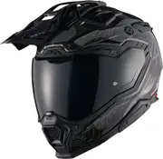 Nexx X.WED 3 Furka Carbon Motocross Helmet, black-grey, Size M for Men Black Grey