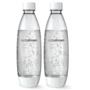 Sodastream Fuse Bottle 1L Twin Pack White 1741215610