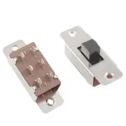 5Pcs 3 Position DPDT 2P3T PCB Panel Slide Switch for DIY 6A/125V 3A/250V AC
