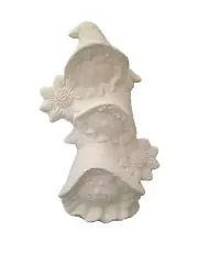 Scarecrow Head Stack 10" Ceramic Bisque, Ready to Paint