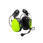 3M PELTOR CH-3 Cap Attachable Headset Hi Vis Yellow PTT