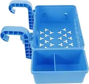 Pool Strainer Basket Plastic Storage Hanging Shelf Swimming Pool Organizer for Pool Toys Cleaning Supplies Sturdy Outdoor Pool Accessory