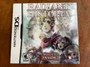 DS Radiant Historia with music cd inside - Factory Sealed