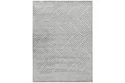 Rug Culture Extra Large Silver Luxury Textured Rug