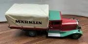 MARKLIN 1992 Truck With Tarp Tinplate Clockwork TRUCK New In Box