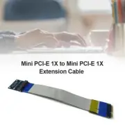 Flexible PCI Express Extender Extension Cable Mini PCIe 1X to 1X Slot Converter