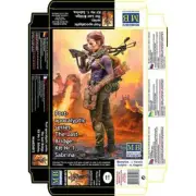 MASTER BOX MB24073 Figure Kit 1:24 Sabrina. Pоst-apocalyptic. The Last Bridge №1