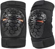 Motorcycle Knee Shin Guard Pads Motorcycle Knee Pads Motorcycle Tactical Bicycle Snowboard Anti-fall Kneepad Inserts Protector Riding Sports Motocross Rider Motocross Racing Knee Guards(M)
