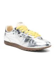 Autry Medalist Low Lace-Up Sneakers 35,36,37,38,39,40,41 silver-tone