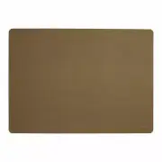 ASA Selection soft leather placemat place mat PU 46 x 33 cm Cork Brown