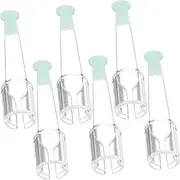 VALICLUD 6Pcs Replaceable Ear Wax Tips Ear Cleaning Tool for Comfortable and Safe Use and Maintenance
