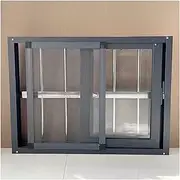 Large Horizontal Basement Window Garnero Windows with Glass and Screen, Small Window with for Bathrooms, Garages and Loft