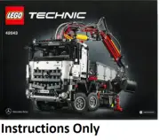 INSTRUCTIONS ONLY LEGO MERCEDES-BENZ ARCOS 3245 42043 NEW books from set Technic