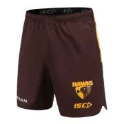 AFL Hawthorn Hawks Men's Training / Gym Shorts- Sizes M - 5XL