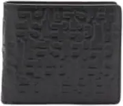 [Diesel] Men Pc Monogram Bi-fold Coin S Billfold, t8013-ps200, One Size, T8013-ps200, One Size