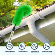 2 in 1 Gutter Cleaning Tools with Gutter Brush and Leaf Shovel Safe Gutter .w